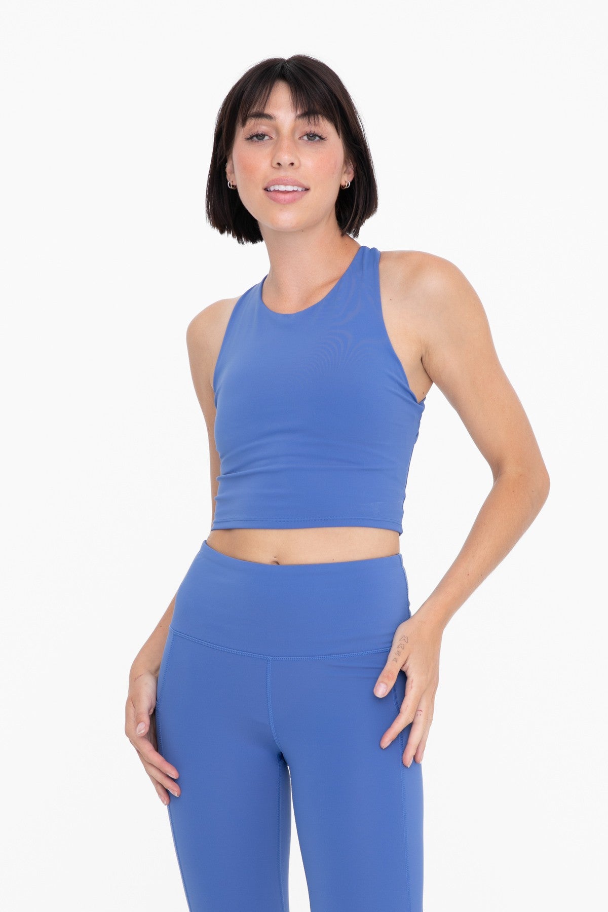 Strap Back Athletic Cropped Top