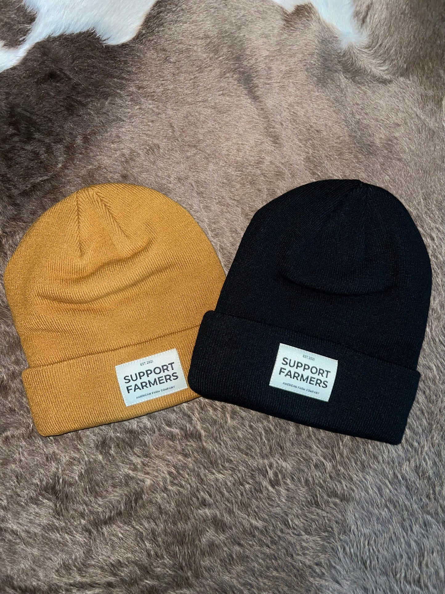 Support Farmers beanie