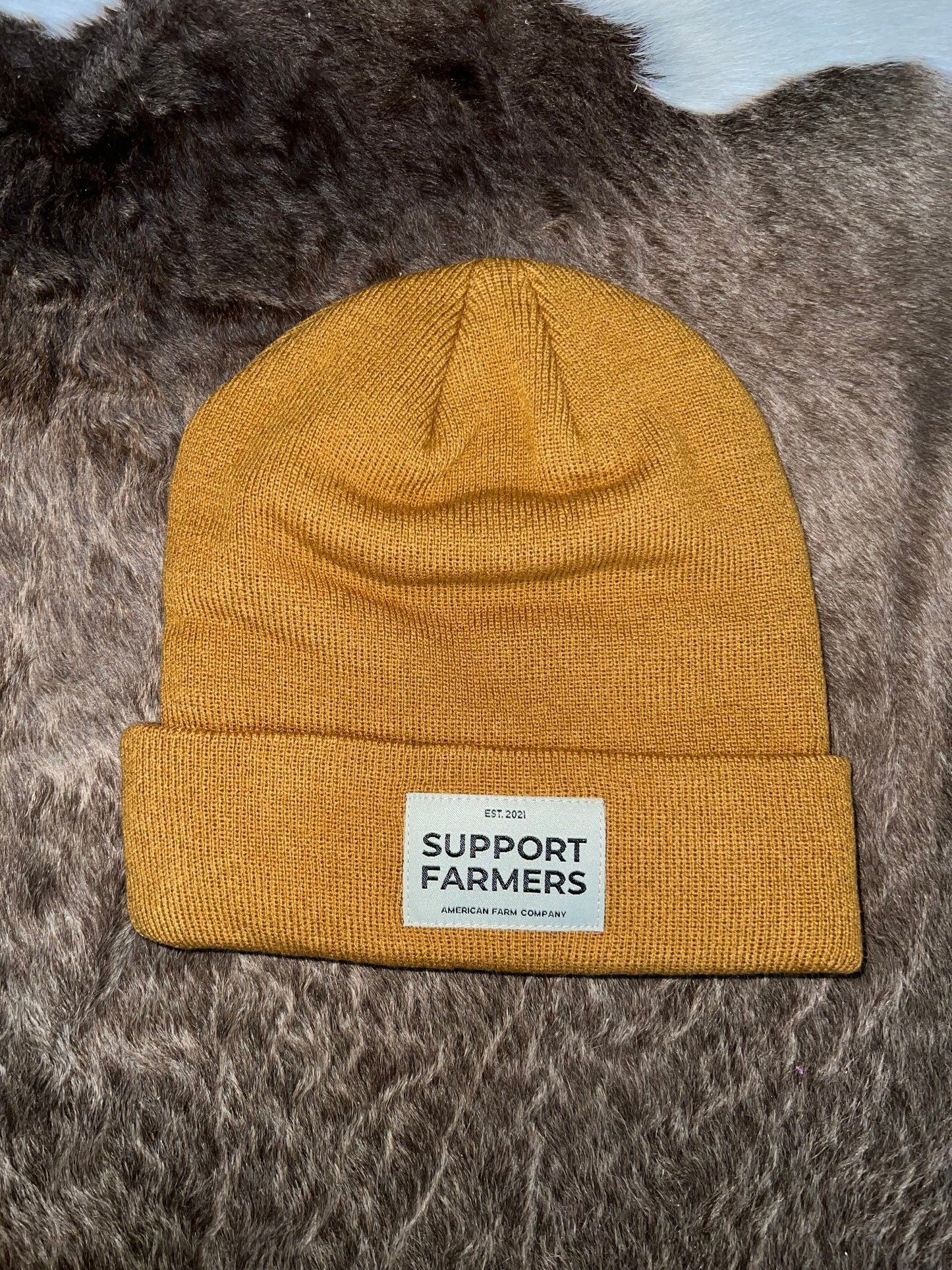 Support Farmers beanie